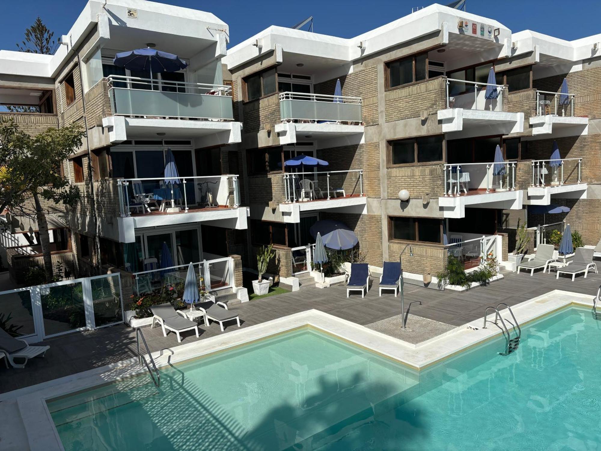 Apartamentos El Paseo ปลายา เดล อิงเกลส ภายนอก รูปภาพ