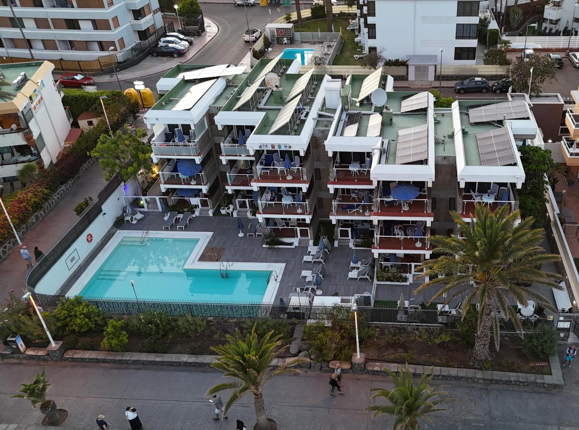 Apartamentos El Paseo ปลายา เดล อิงเกลส ภายนอก รูปภาพ